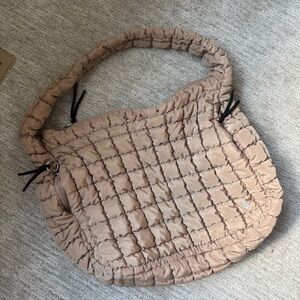 Free People Quilted Carryall Bag